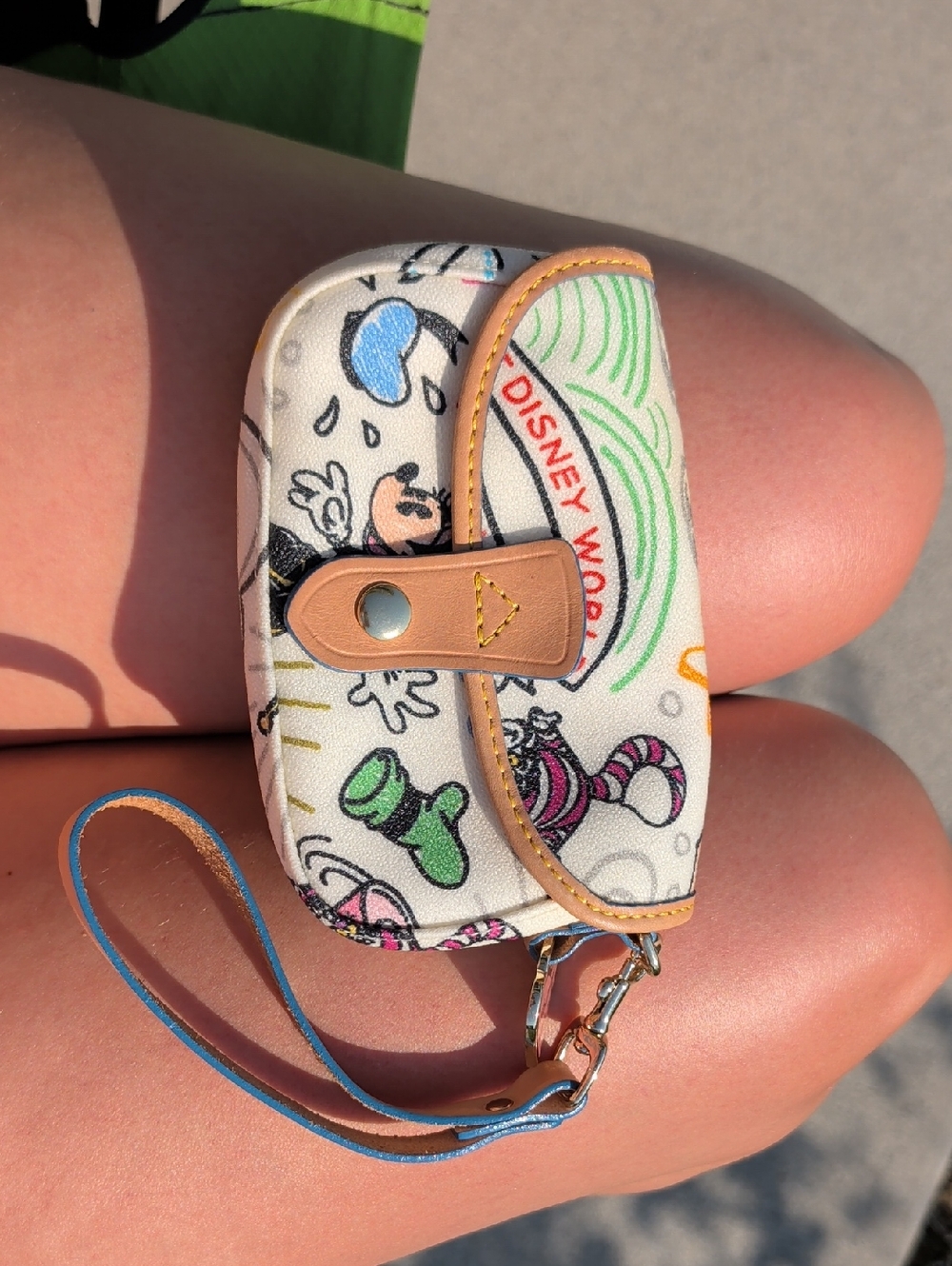 Like New Disney Douney & Bourke Sketch Wristlet